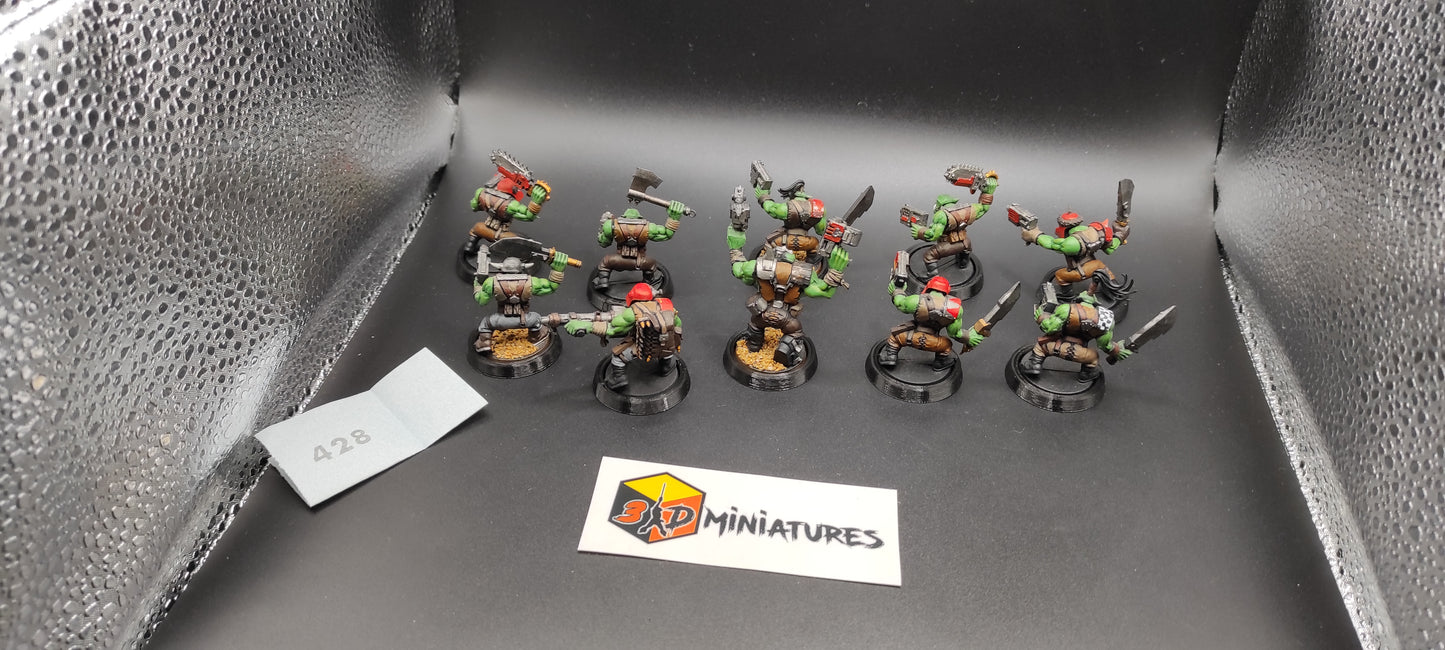 (10) Boyz Orks Warhammer 40k -428-