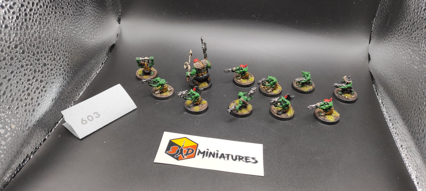 (11) Ork Gretchin Orks Warhammer 40k -603-