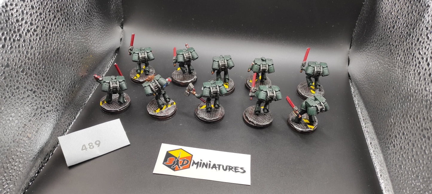 (10) Assault Space Marines Warhammer 40k -489-