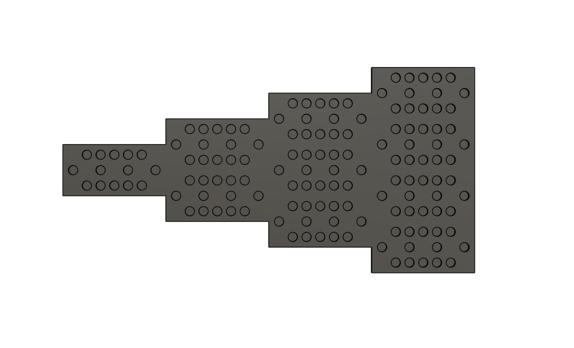MBA Movement Base Adapter Lance 25x50mm to 30x60mm CAVALERY compatible with Warhammer TOW