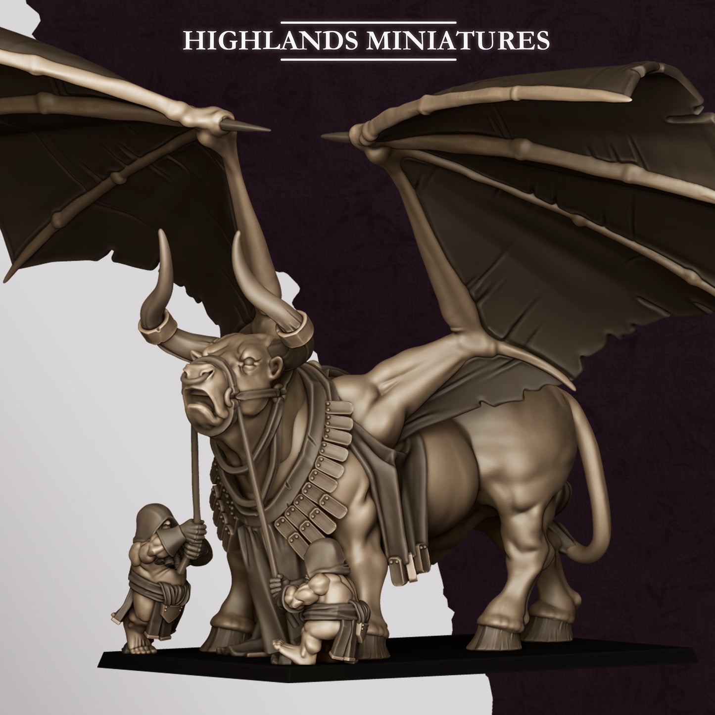 Marduk Bull - Highlands Miniatures (1)