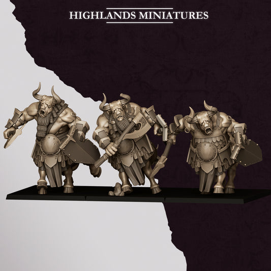Marduk Minotaur Unit - Highlands Miniatures (3)
