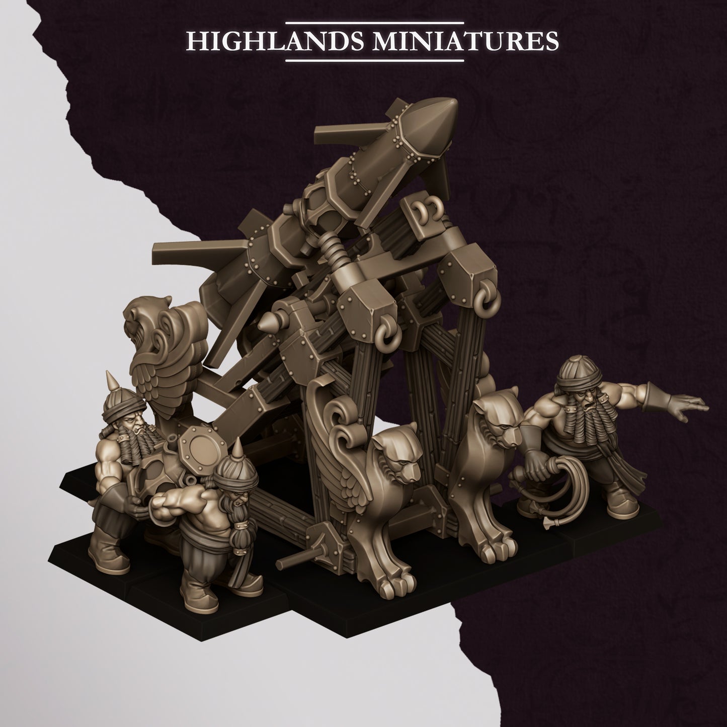Marduk Rocket Launcher - Highlands Miniatures (1)