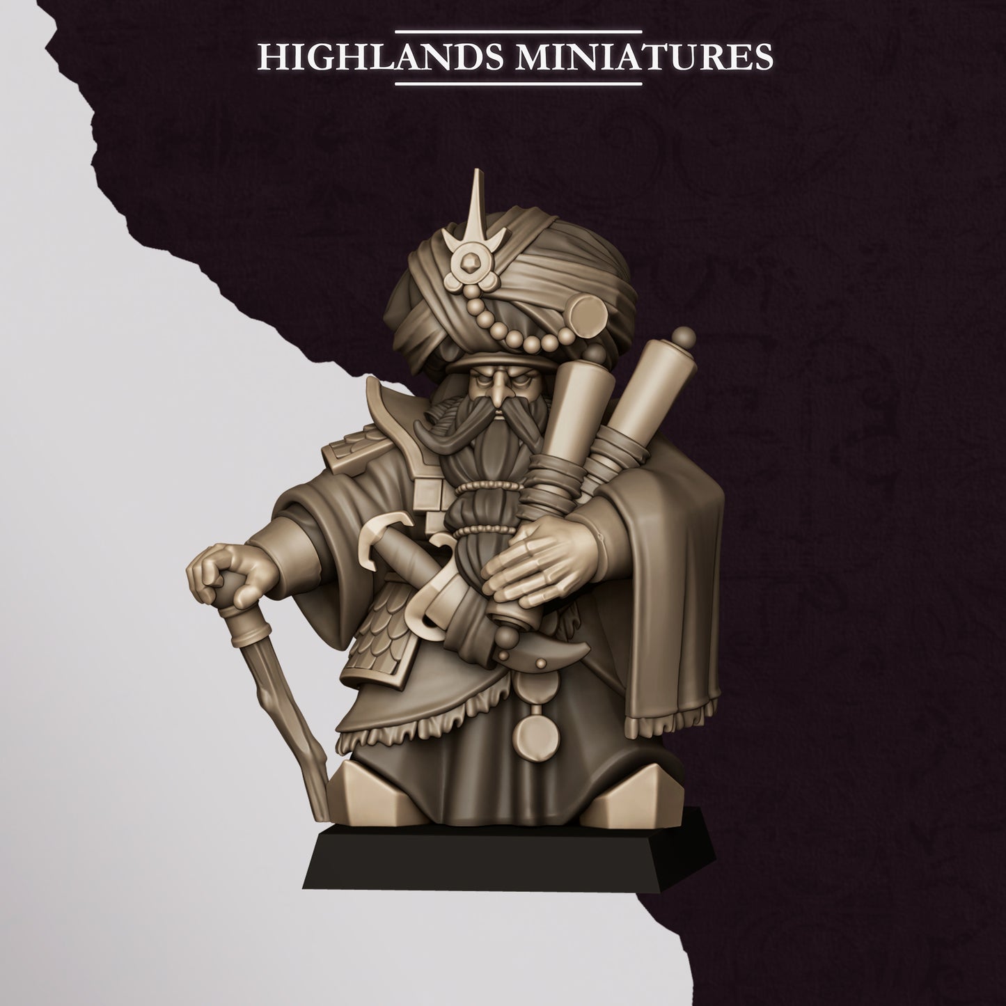 Marduk Sorcerer - Highlands Miniatures (1)