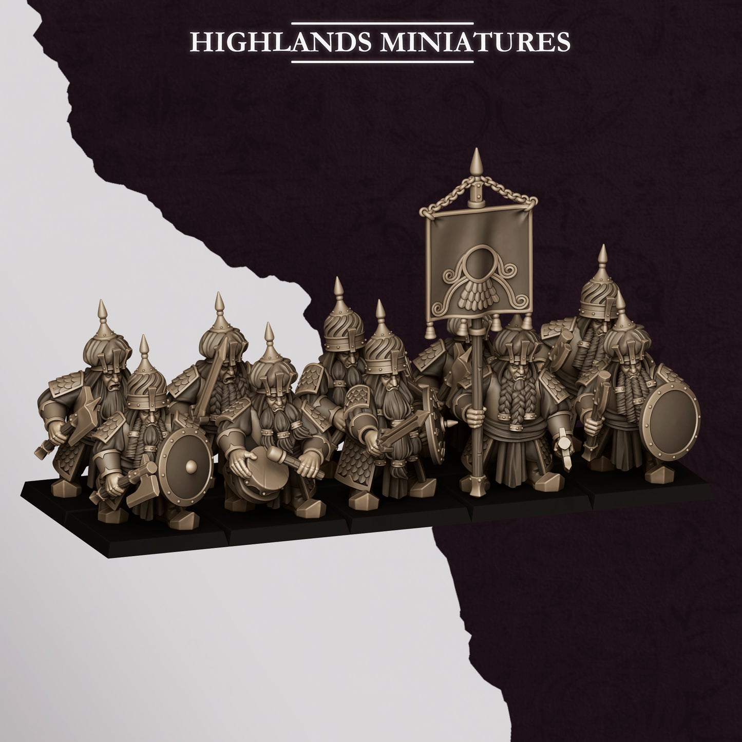 Marduk Warriors - Highlands Miniatures (10)