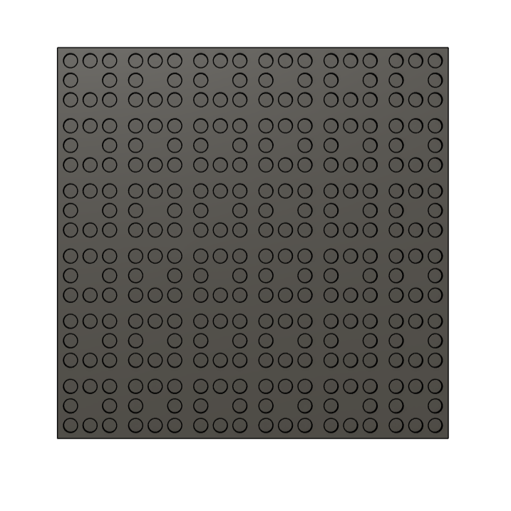MBA Movement Base Adapter square 20x20mm to 25x25mm INFANTRY compatible with Warhammer TOW