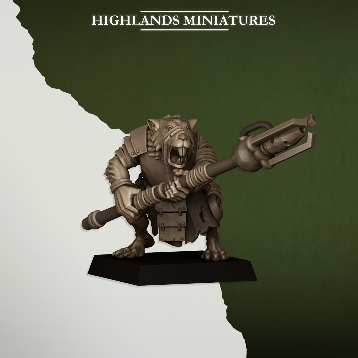 Ratgors and Ratgor Master - Highlands Miniatures (4)