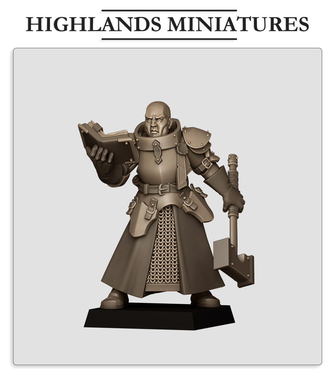 Sunland Battle Priest 1 - Highlands Miniatures (1)