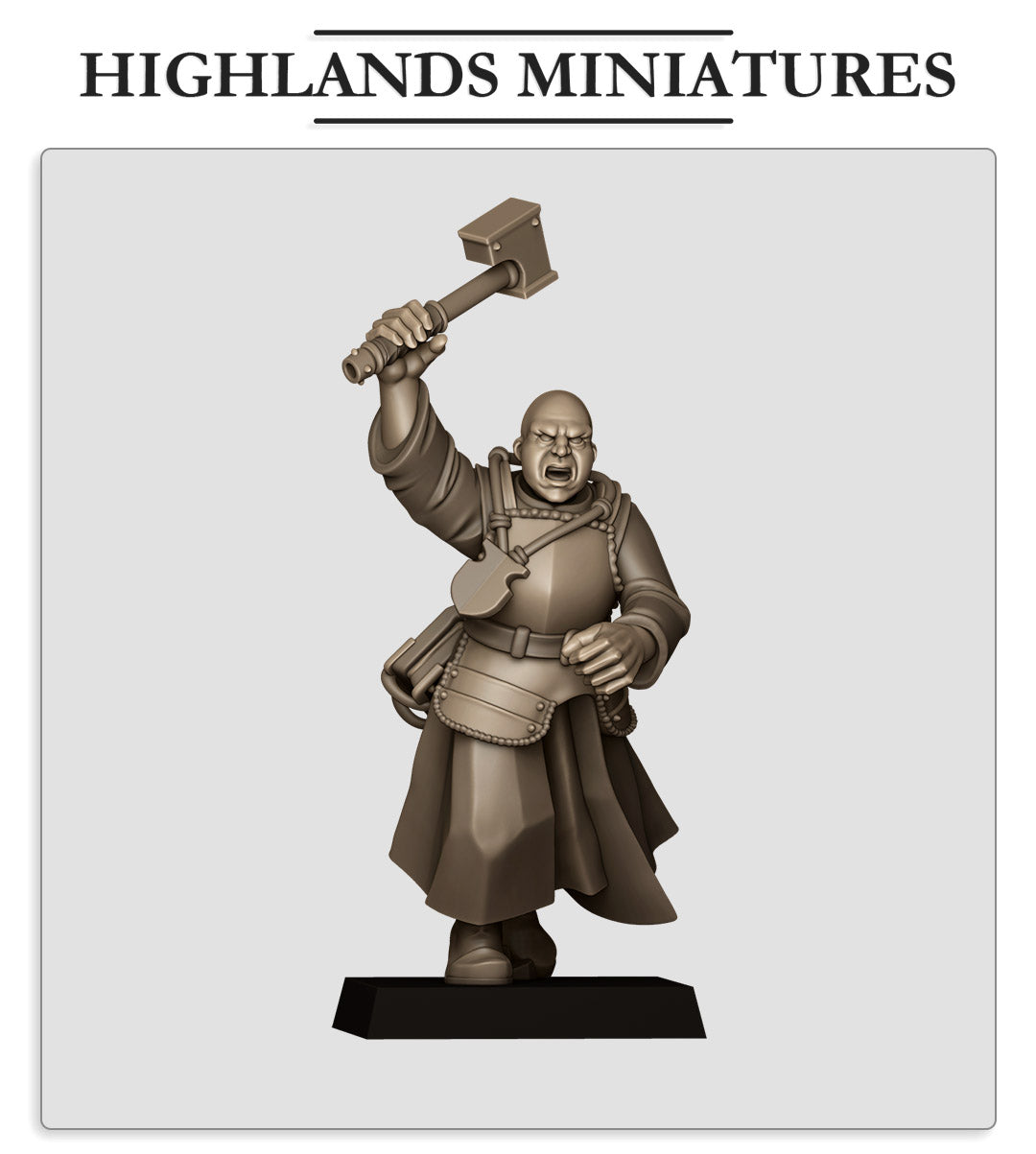 Sunland Battle Priest 2 - Highlands Miniatures (1)