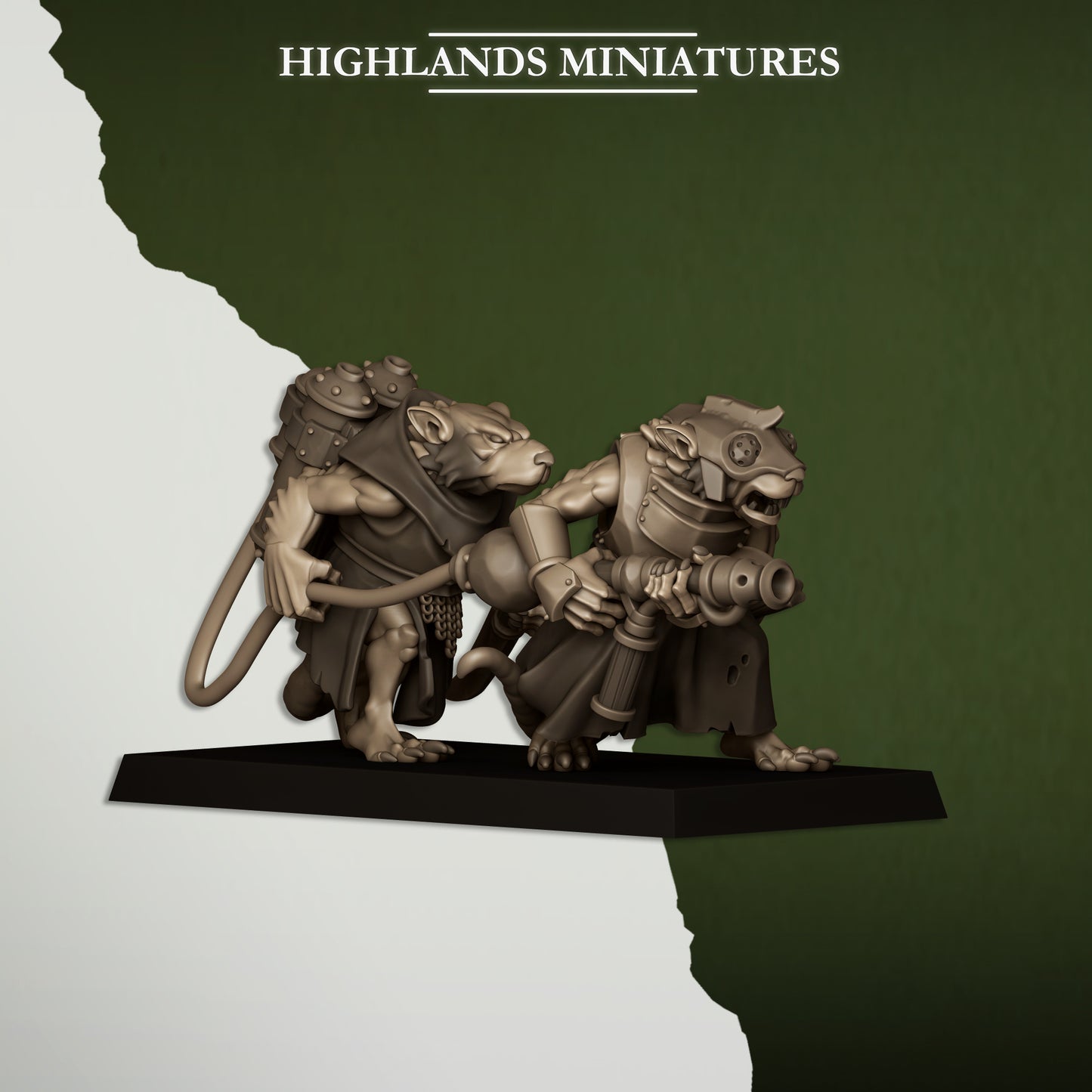 Vermin Fire Thrower - Highlands Miniatures (1)