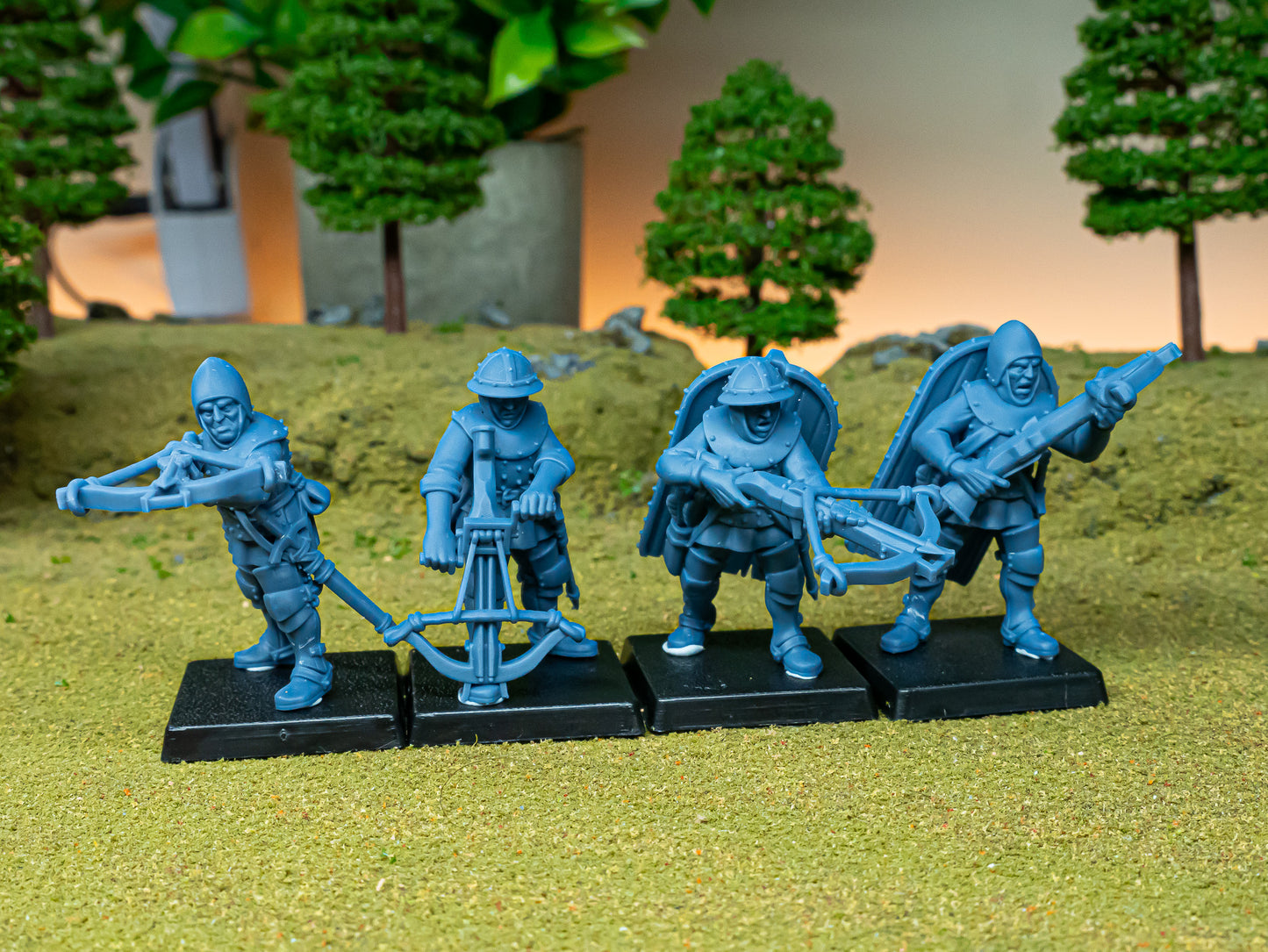 Gallia Shooters: Crossbowmen - Highlands Miniatures (4)