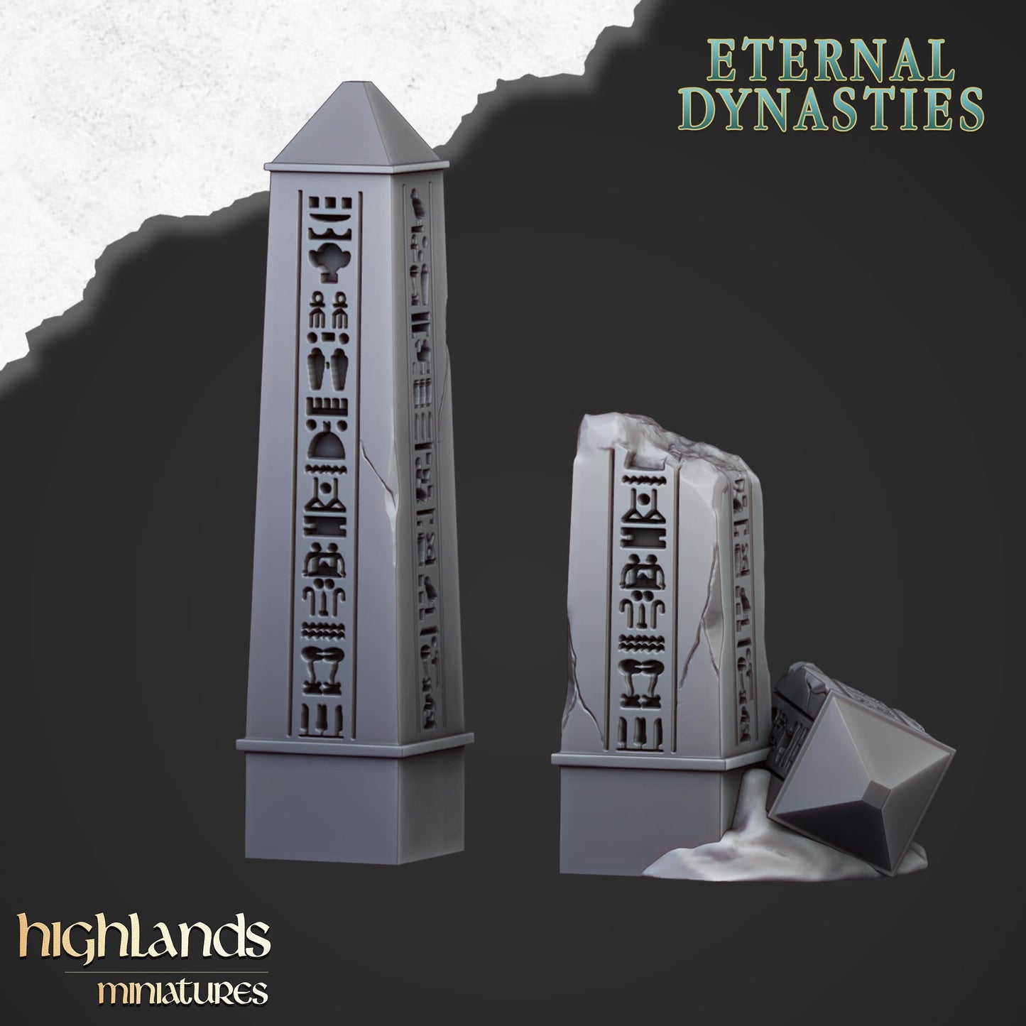 Ancient Obelisk - Highlands Miniatures (2)