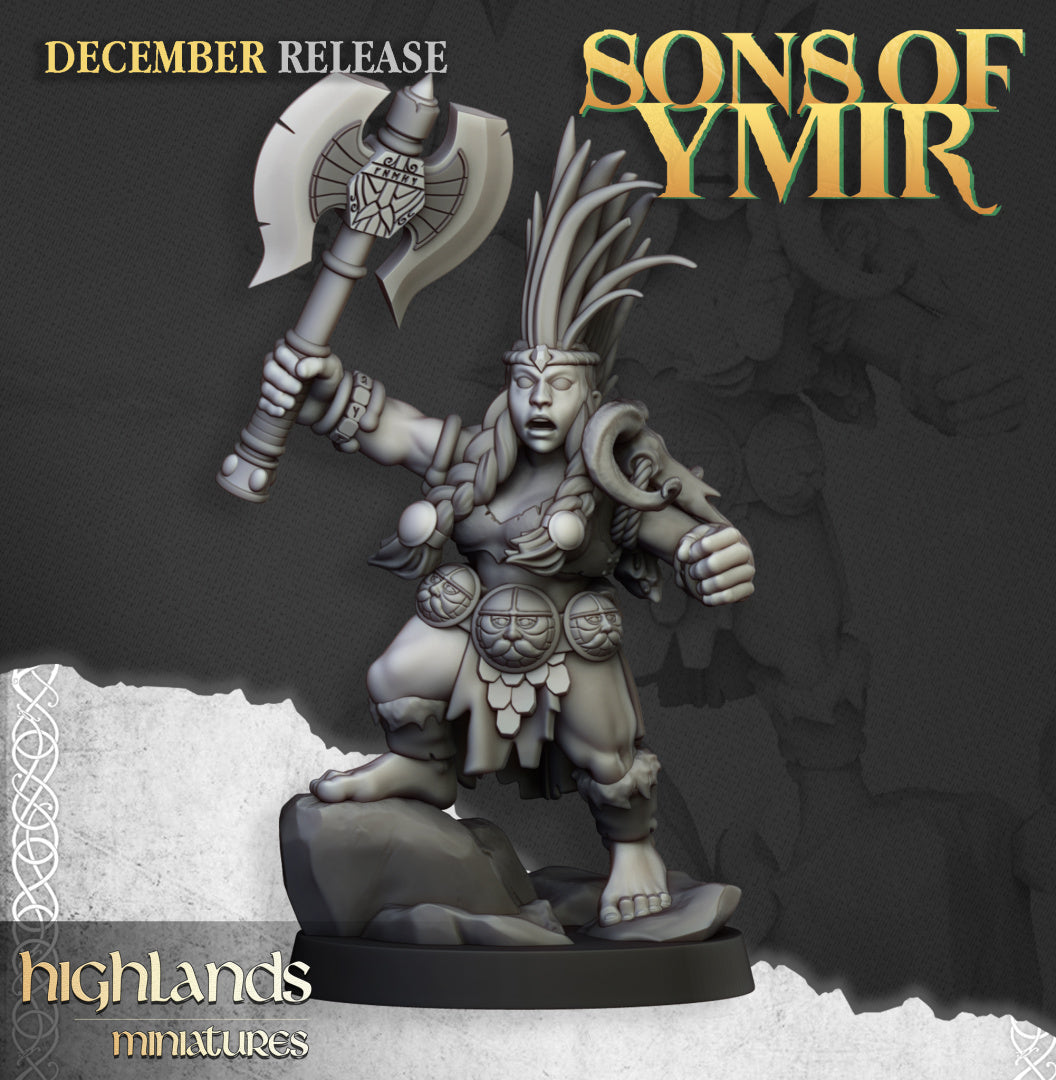 Dwarf Demonseeker B - Highlands Miniatures (1)
