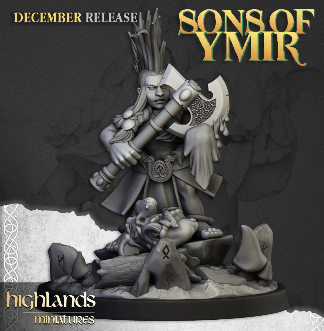 Dwarf Trollseekers B - Highlands Miniatures (1)