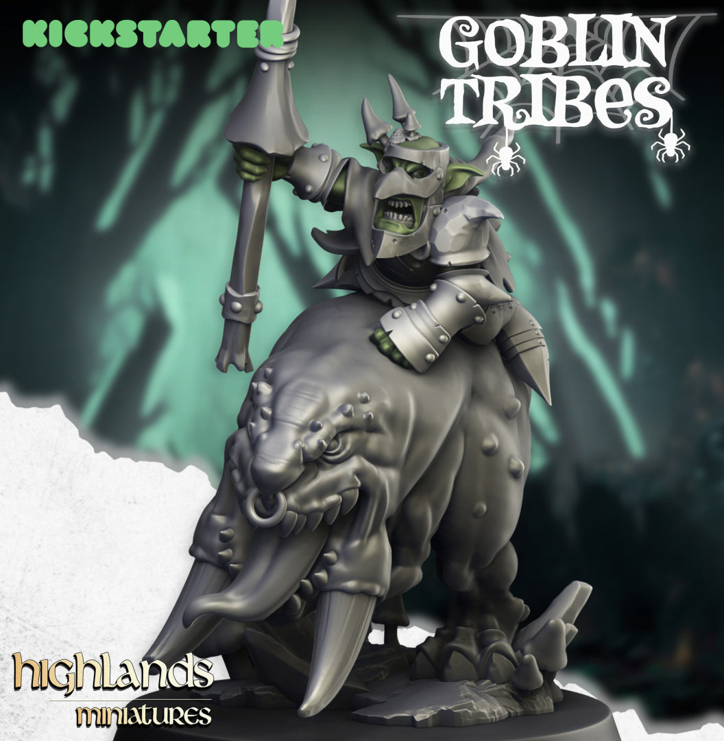 The Goblin Leader - Highlands Miniatures (1)