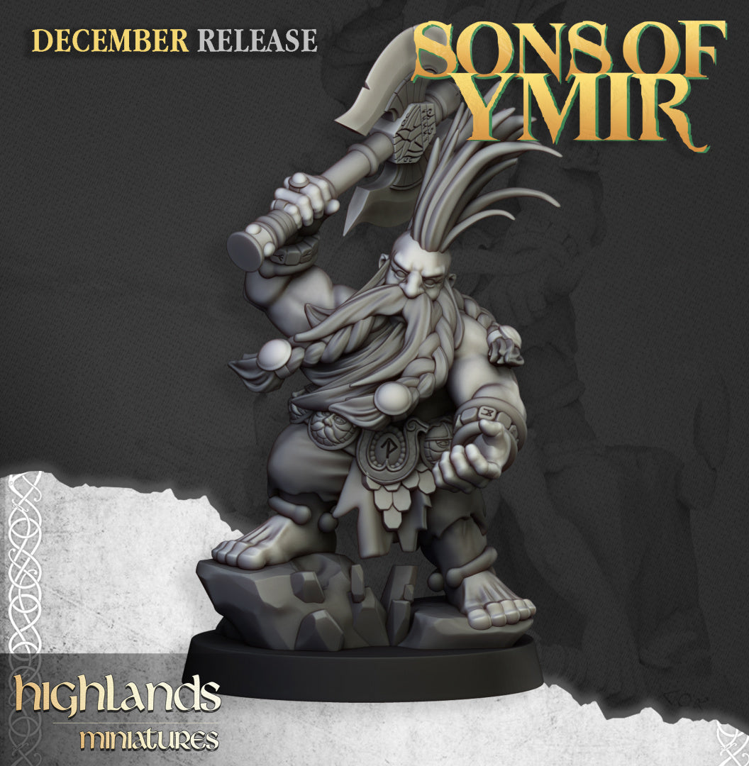 Dwarf Demonseeker A - Highlands Miniatures (1)