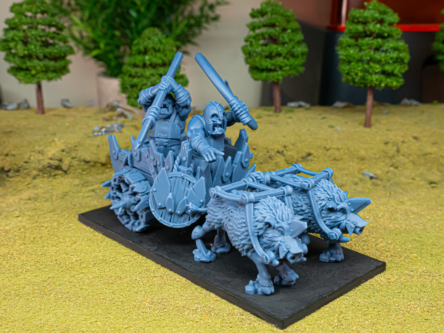 Orc Chariot - Highlands Miniatures (1)