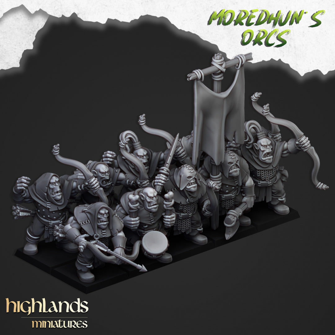Orc Archers - Highlands Miniatures (10)
