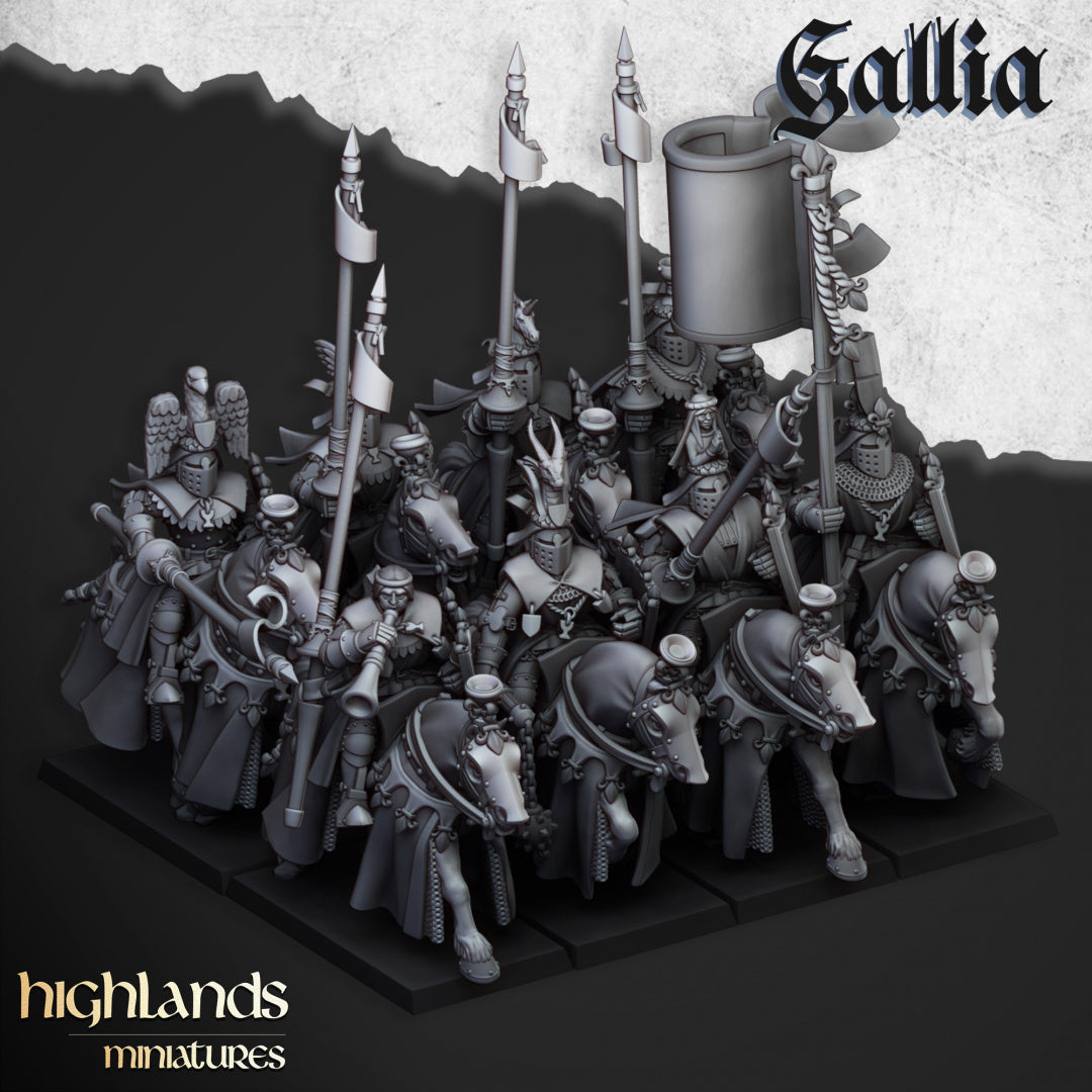 Royal Knights of Gallia - Highlands Miniatures (5)