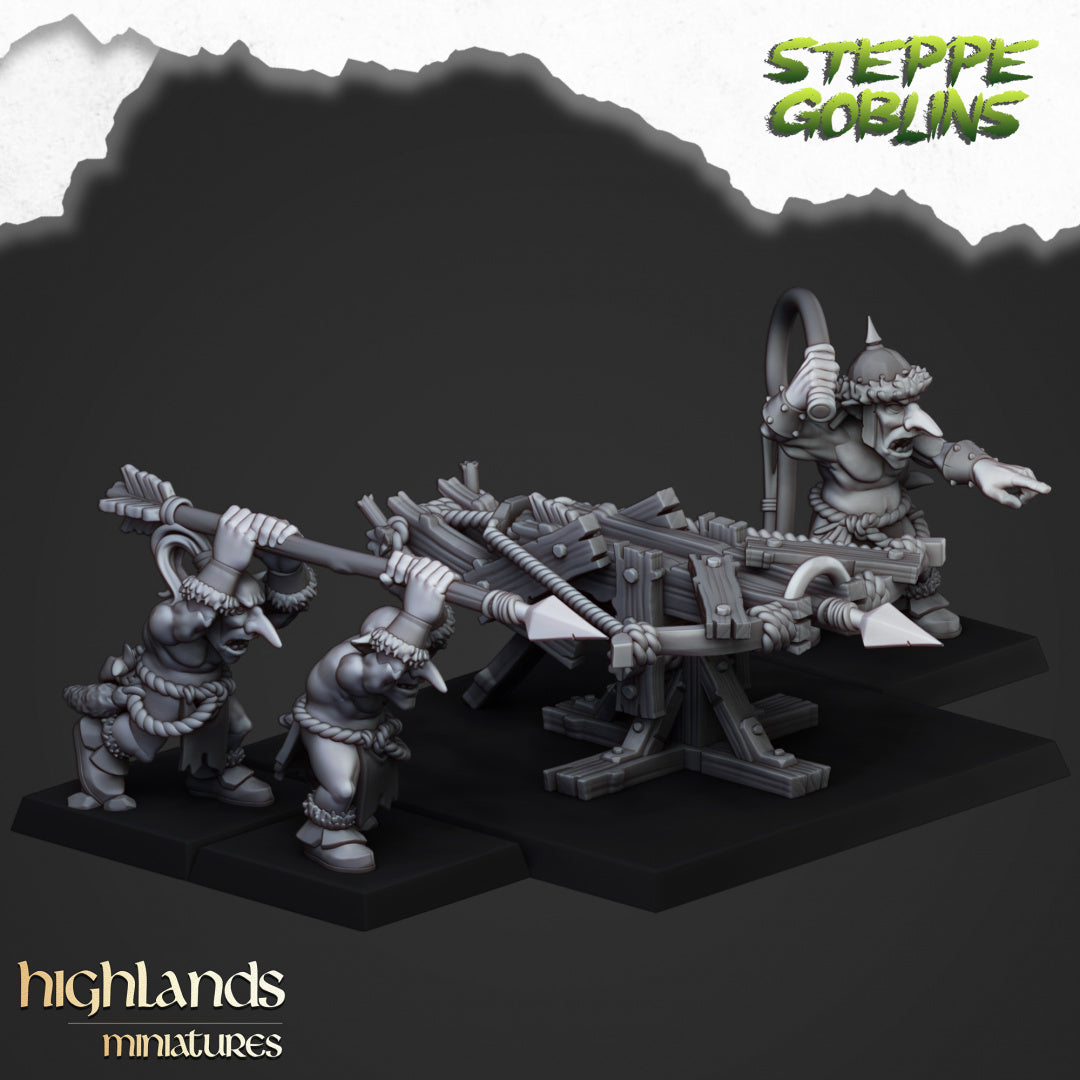 Steppe Goblin Big Crossbow - Highlands Miniatures (1)