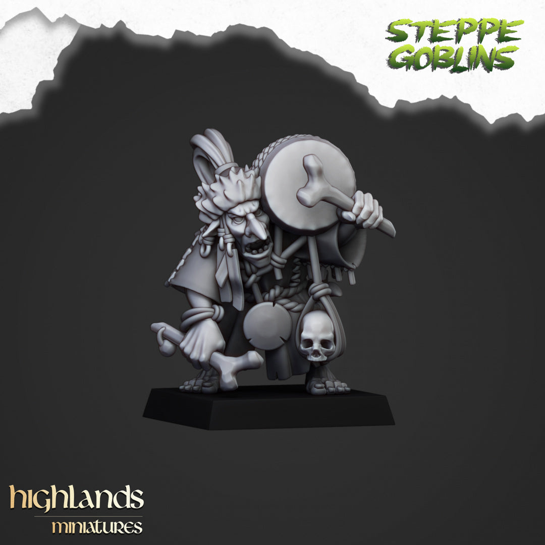 Steppe Goblin Shaman - Highlands Miniatures (1)