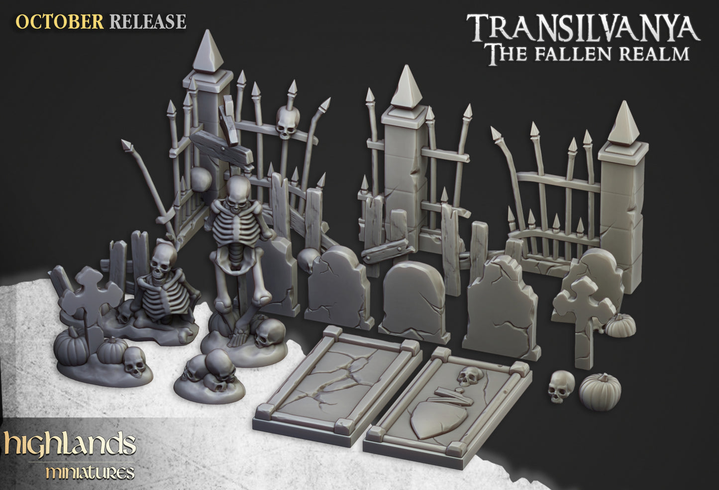 Undead Terrain - Highlands Miniatures (1)