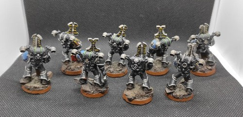 (8) Thousand Sons Tzeentch Pro-Painted LP Thousand Sons Chaos Space Marines Warhammer 40k -2209-