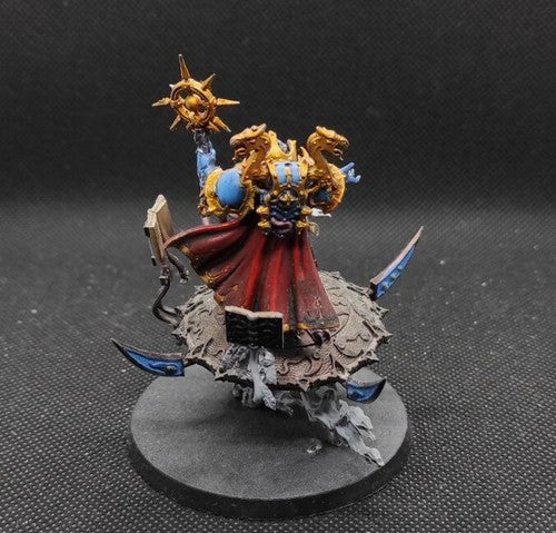 (1) Thousand Sons Sorcerer Lord Disc Painted Thousand Sons Chaos Space Marines Warhammer 40k -2211-