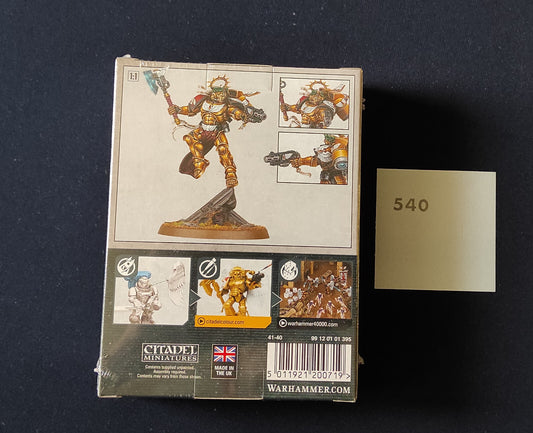 (1) Like NEW Space Marines Blood Angels Commander Dante Warhammer 40k -2012-