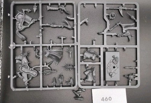(1) High Elves Mage on Horse Warhammer Fantasy Miniatures -2214-