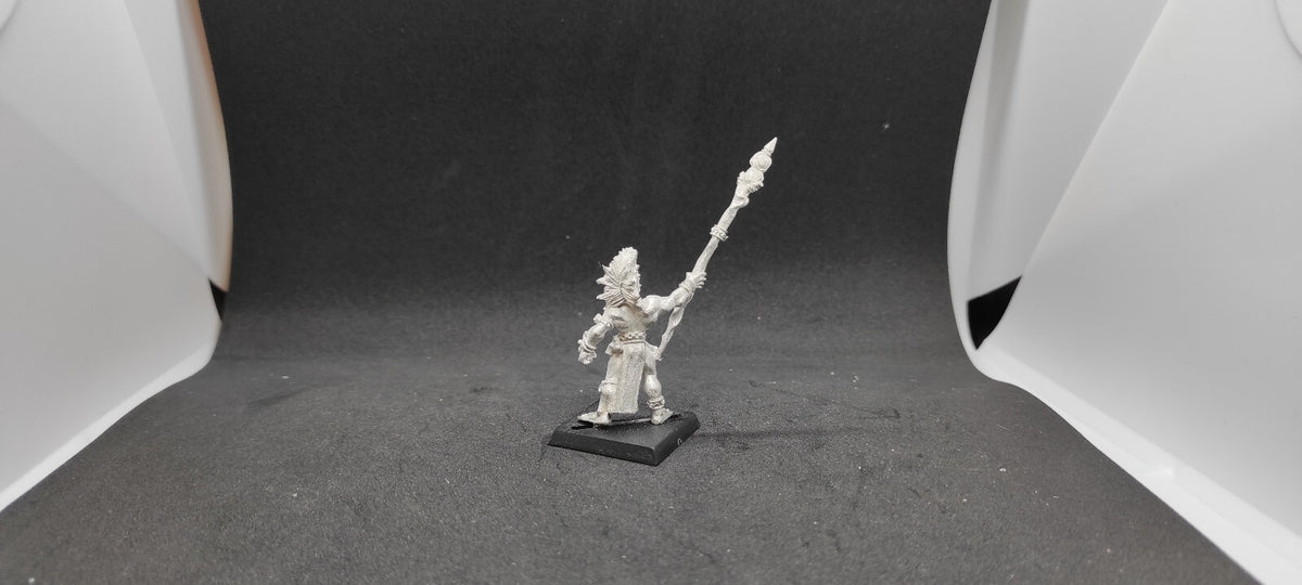 (1) Albion Truthsayer METAL OOP Warhammer Fantasy Miniatures -1819-