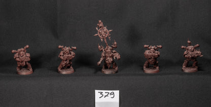 (5) Plague Marines Death Guard Chaos Space Marines Warhammer 40k -1004-