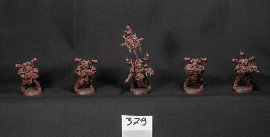 (5) Plague Marines Death Guard Chaos Space Marines Warhammer 40k -1004-