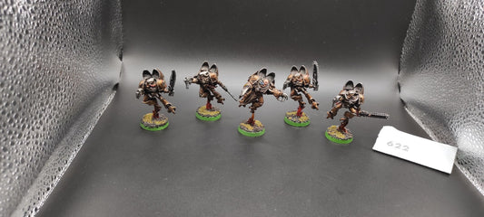 (5) Chaos Raptors METAL Chaos Space Marines Warhammer 40k -1294-
