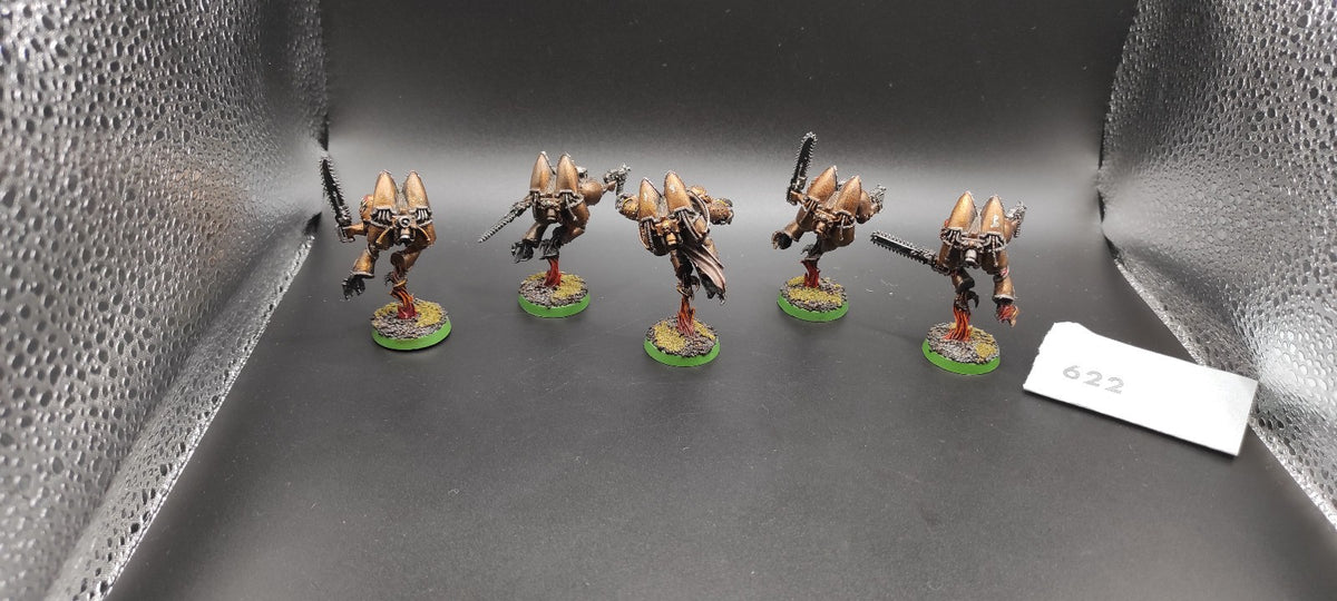(5) Chaos Raptors METAL Chaos Space Marines Warhammer 40k -1294-