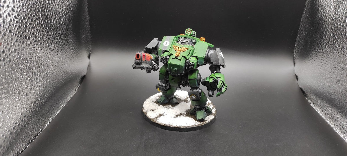 (1) Primaris Redemptor Dreadnought Salamanders Space Marines Warhammer 40k -2017-