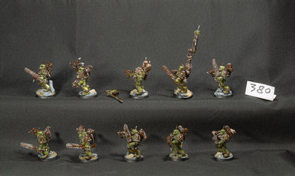 (10) Plague Marines Death Guard Chaos Space Marines Warhammer 40k -1255-