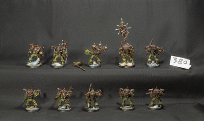 (10) Plague Marines Death Guard Chaos Space Marines Warhammer 40k -1255-