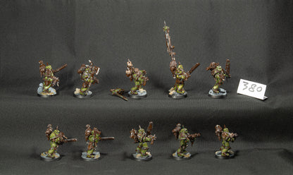 (10) Plague Marines Death Guard Chaos Space Marines Warhammer 40k -1255-