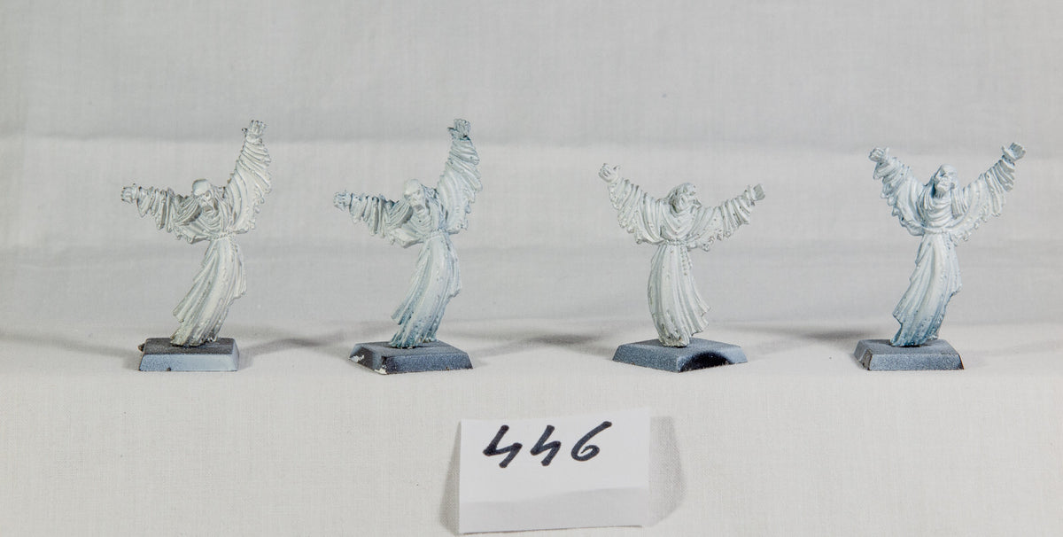 (4) Undead Ghosts Vampire Counts Warhammer Fantasy Miniatures -1876-