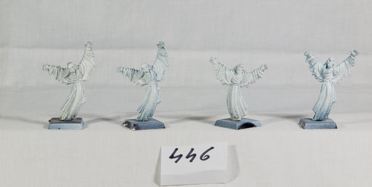 (4) Undead Ghosts Vampire Counts Warhammer Fantasy Miniatures -1876-