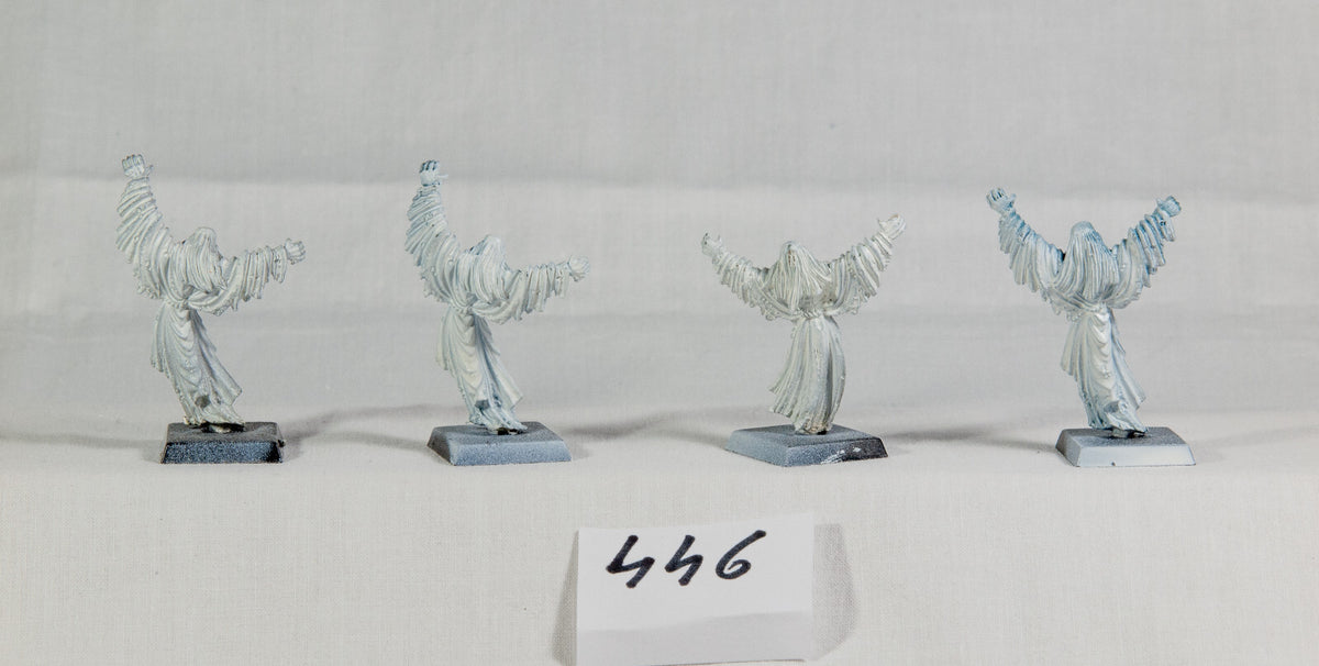 (4) Undead Ghosts Vampire Counts Warhammer Fantasy Miniatures -1876-