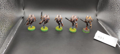 (5) Chaos Raptors METAL Chaos Space Marines Warhammer 40k -1295-