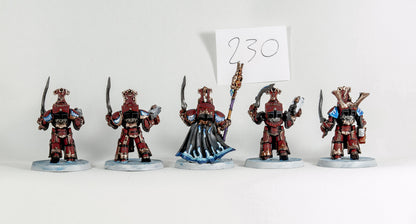 (5) Scarab Occult Terminators Thousand Sons Chaos Space Marines Warhammer 40k -1916-