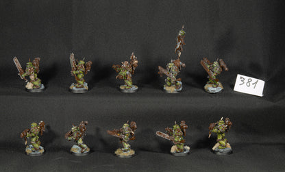 (10) Plague Marines Death Guard Chaos Space Marines Warhammer 40k -1256-