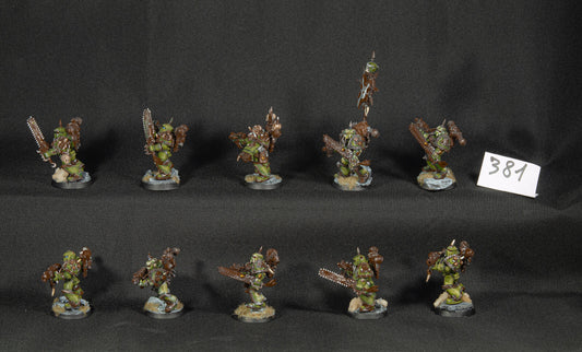 (10) Plague Marines Death Guard Chaos Space Marines Warhammer 40k -1256-