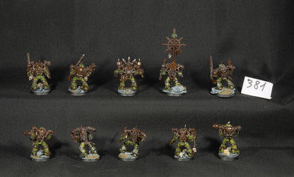 (10) Plague Marines Death Guard Chaos Space Marines Warhammer 40k -1256-