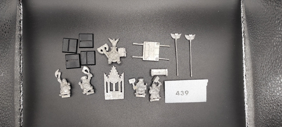 (1) Dwarf King's Throne of Power Warhammer Fantasy Miniatures -2369-