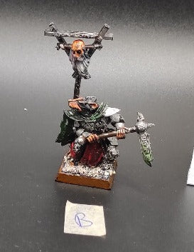 (1) Skaven Warlord Chieftain METAL Warhammer Fantasy Miniatures -1347-