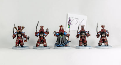 (5) Scarab Occult Terminators Thousand Sons Chaos Space Marines Warhammer 40k -1917-
